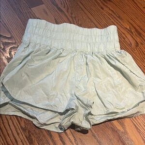 Free People Movement Shorts M mint/light green